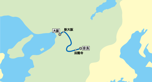 特急まほろば683系走行線区