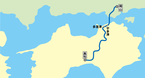 南風2000系走行線区